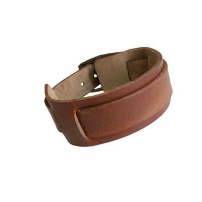 Brown Belt Leather Bracelet 